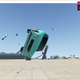 A surprisingly bouncy car.